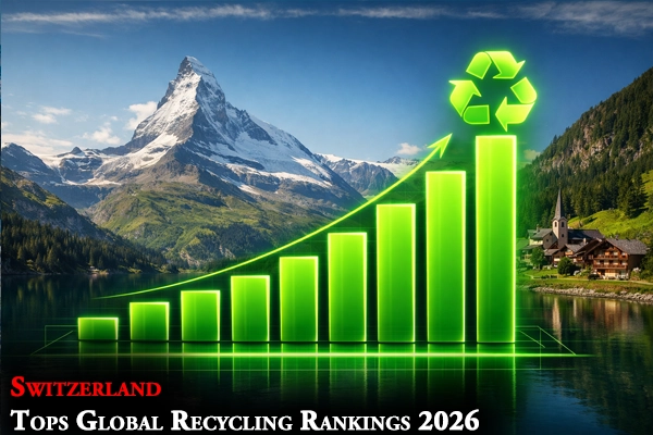 Switzerland Tops Global Recycling Rankings in 2026 as Countries Step Up Waste Management
